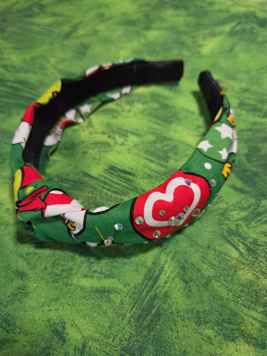 Green Grinch Headband