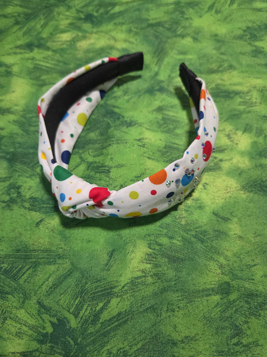 Many Color Dots Headband