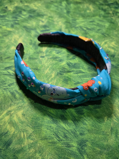 Blue Carebears Headband