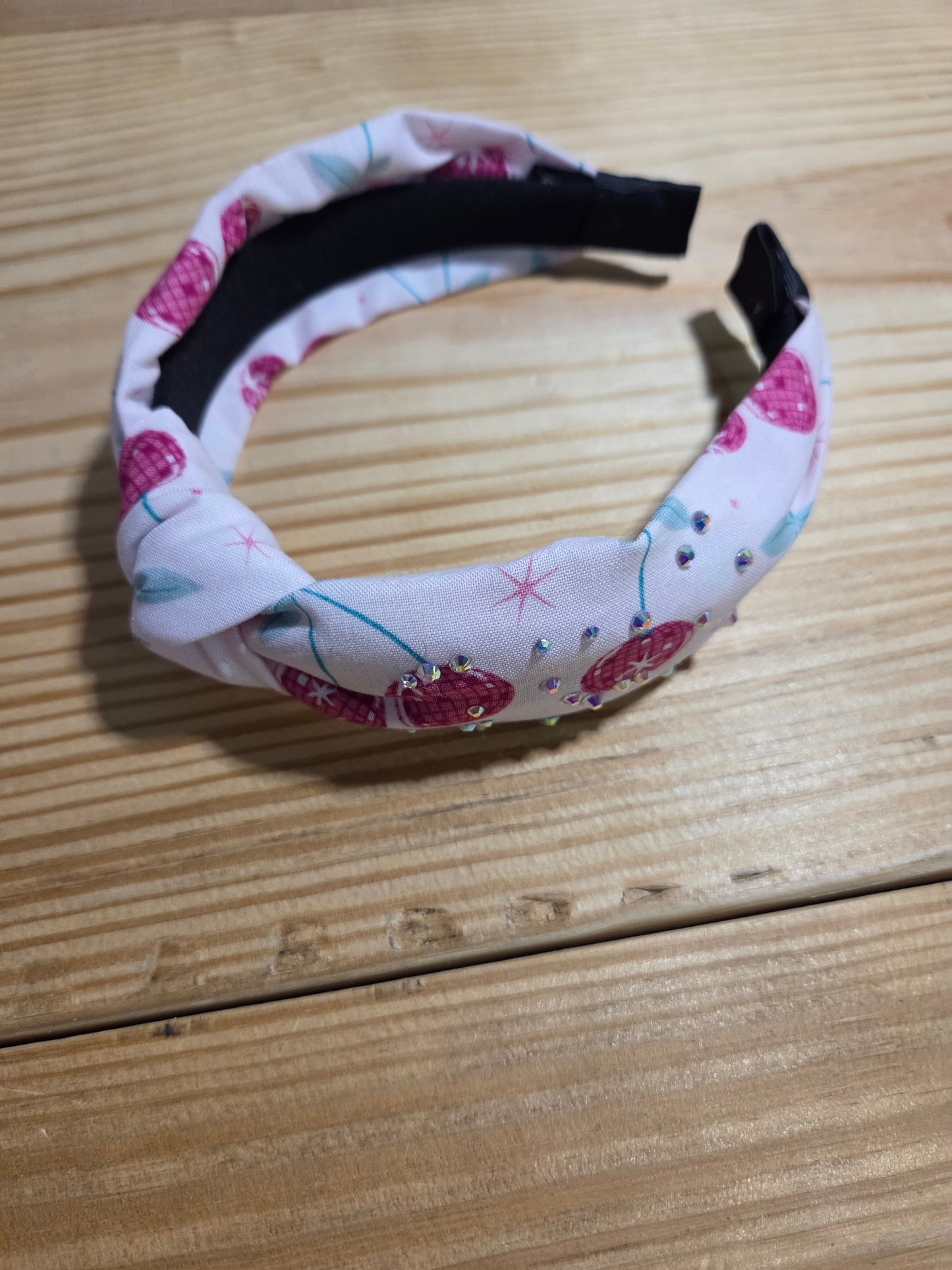 Valentine's Cherries Headband