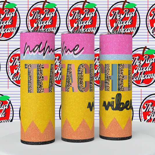 Teacher Vibes Tumbler