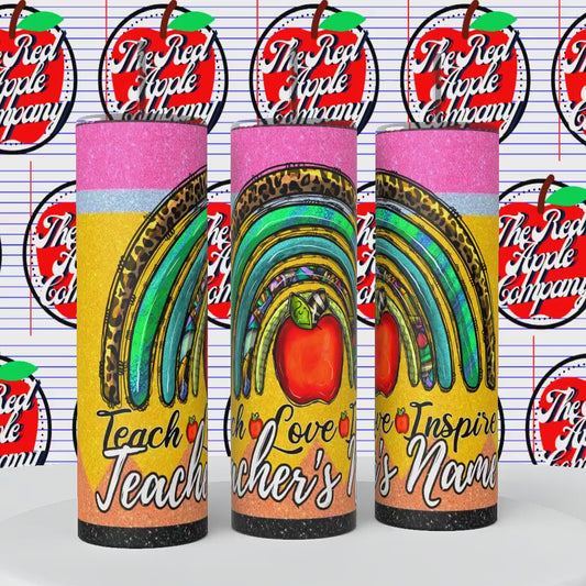 Rainbow Apple Tumbler