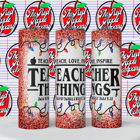 Teacher Things Tumbler