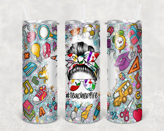 Teacher Life Tumbler